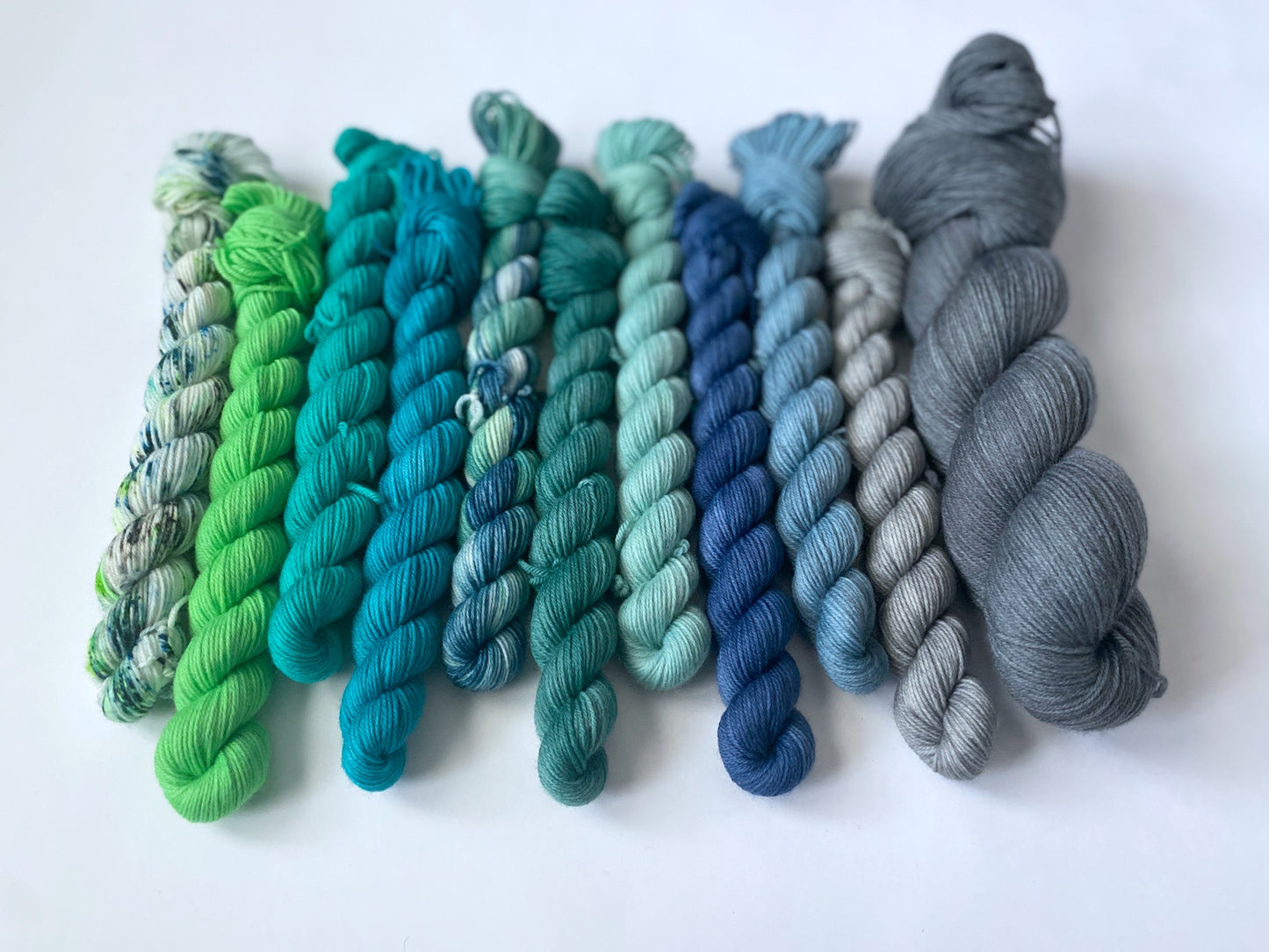 Mini Skein Merriment Shawl Kit